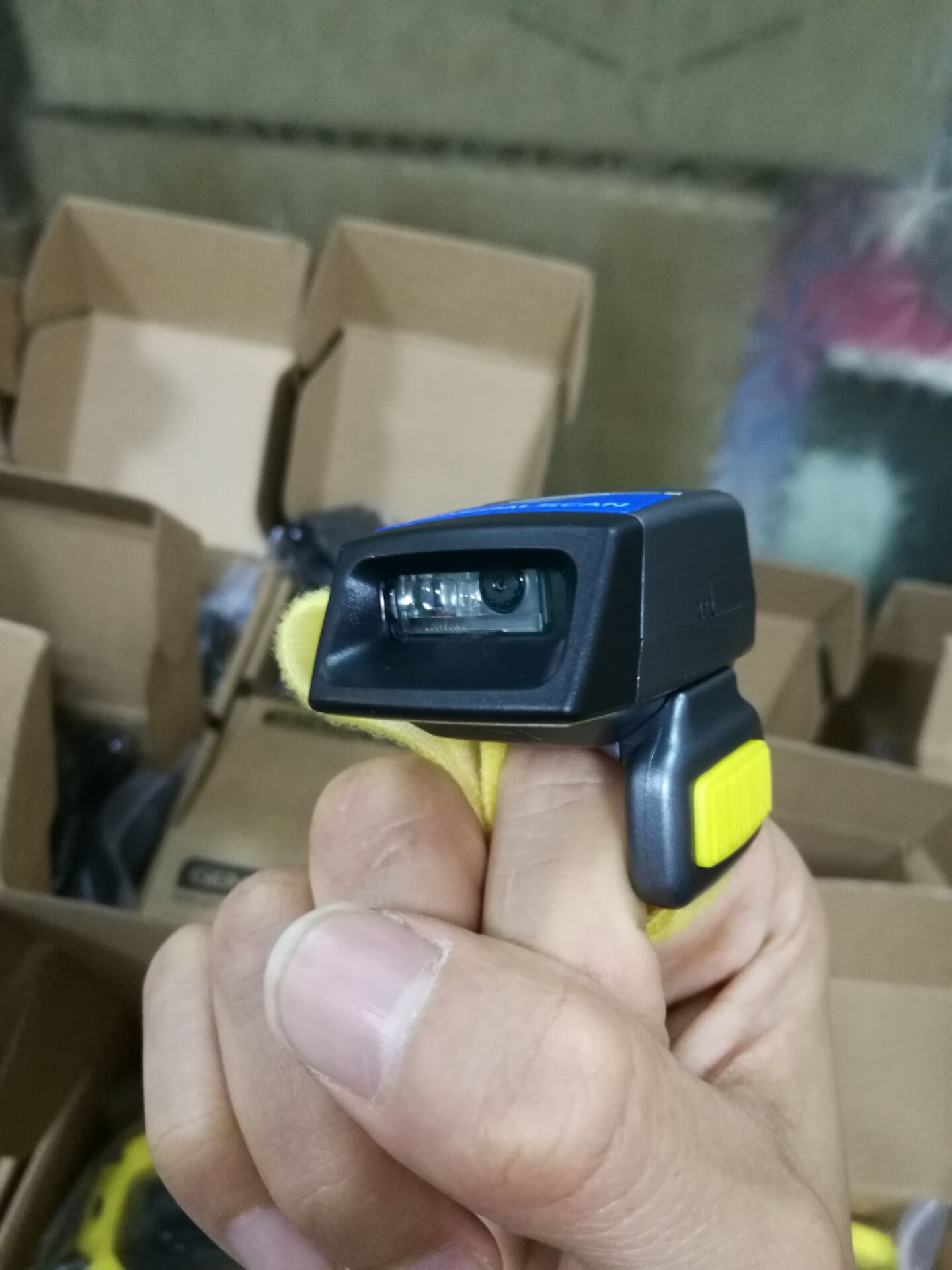 指环扫描器成功案例：陕西重汽